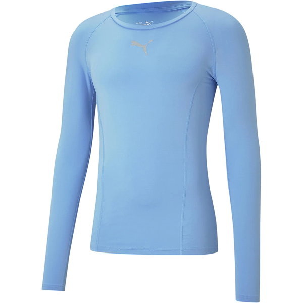 Puma Liga Baselayer Shirt Lange Mouw Heren - Team Light Blue