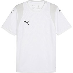 Puma Teamcup Maillot Manches Courtes Hommes - Blanc