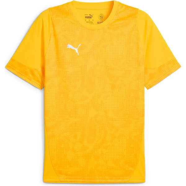 Puma Teamcup Maillot Manches Courtes Hommes - Jaune