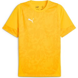 Puma Teamcup Maillot Manches Courtes Hommes - Jaune