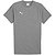 Puma Teamevostripe T-Shirt Heren - Lichtgrijs Gemeleerd