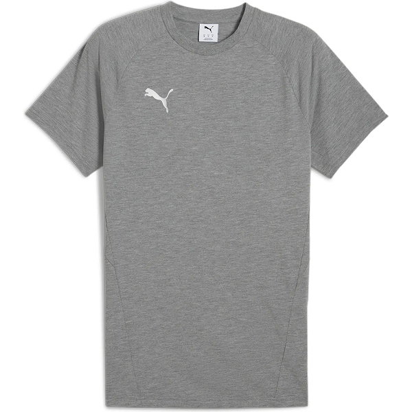 Puma Teamevostripe T-Shirt Hommes - Gris Clair Mélange