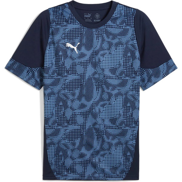 Puma Teamcup Shirt Korte Mouw Heren - Marine