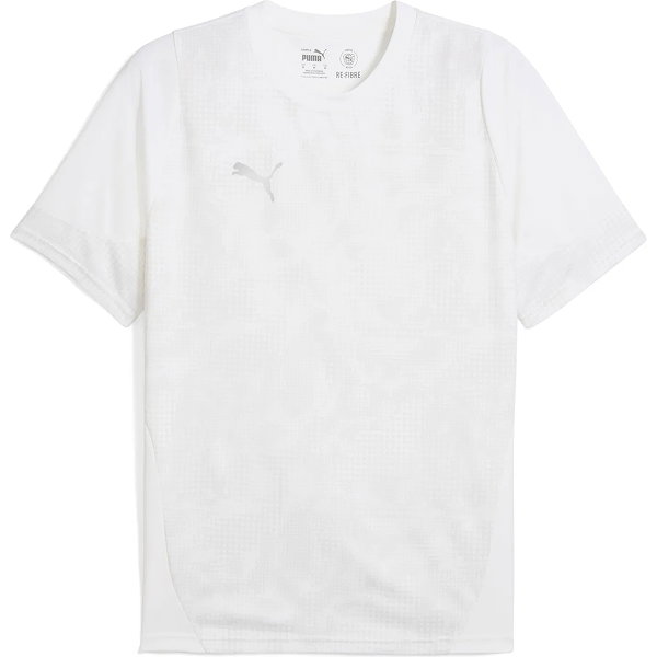 Puma Teamcup Maillot Manches Courtes Hommes - Blanc