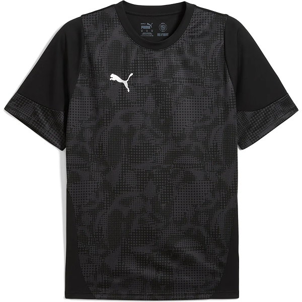 Puma Teamcup Maillot Manches Courtes Hommes - Noir