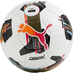 Puma Orbita 3 Tb (Size 5) Wedstrijdbal - Wit / Oranje / Zwart