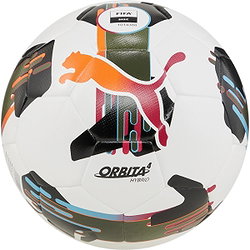 Puma Orbita 3 Tb (Size 4) Ballon De Compétition - Blanc / Noir / Orange