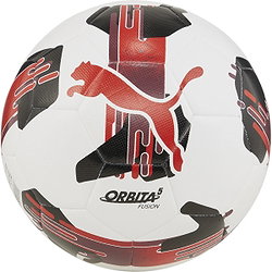 Puma Orbita 5 Fusion Ballon D'entraînement - Blanc / Rouge