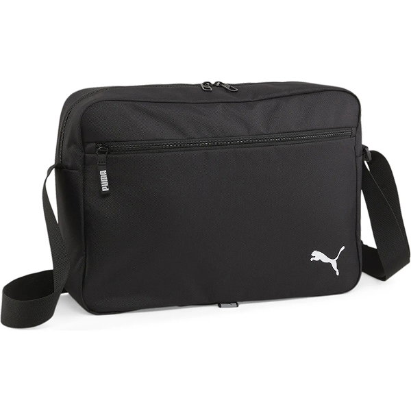 Puma Team Premium Sports Messenger Bag - Schwarz