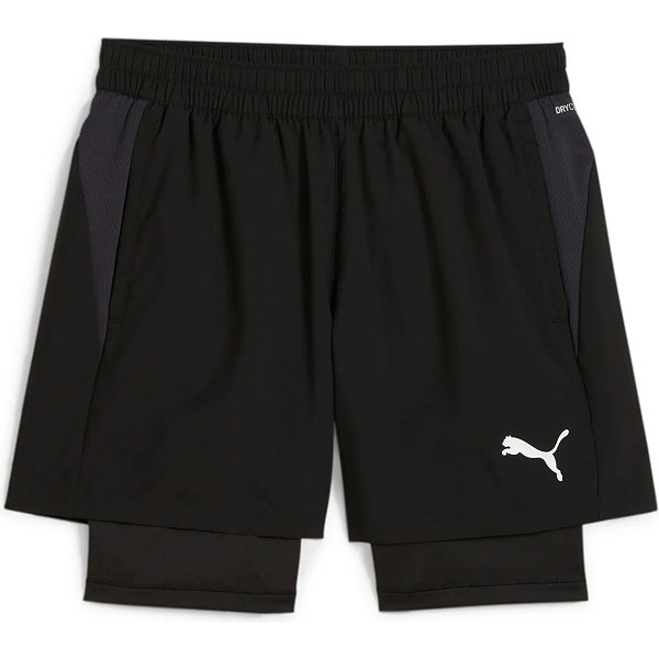 Puma Teamgoal 2-In-1 Short Herren - Schwarz