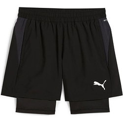 Vorschau: Puma Teamgoal 2-In-1 Short Herren - Schwarz