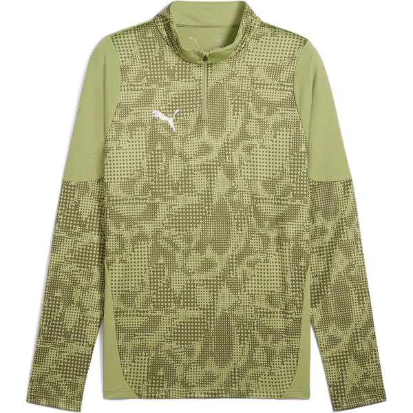Puma Teamcup Ziptop Heren - Olive
