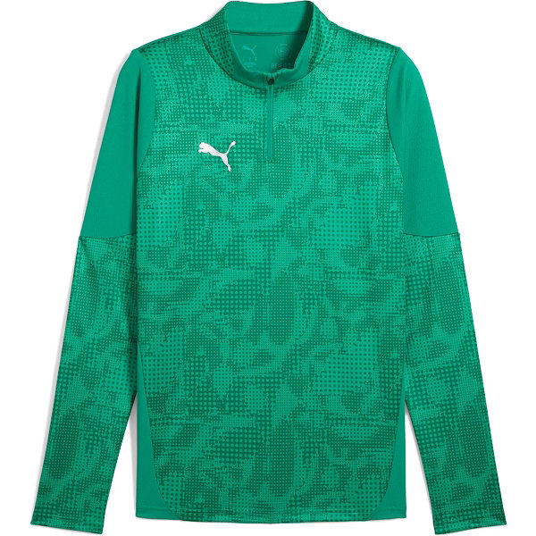 Puma Teamcup Ziptop Hommes - Vert
