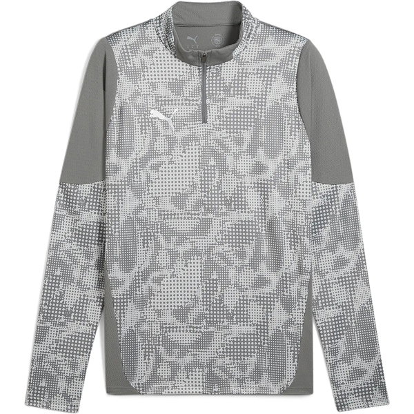 Puma Teamcup Ziptop Hommes - Gris