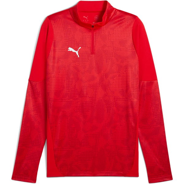 Puma Teamcup Ziptop Hommes - Rouge