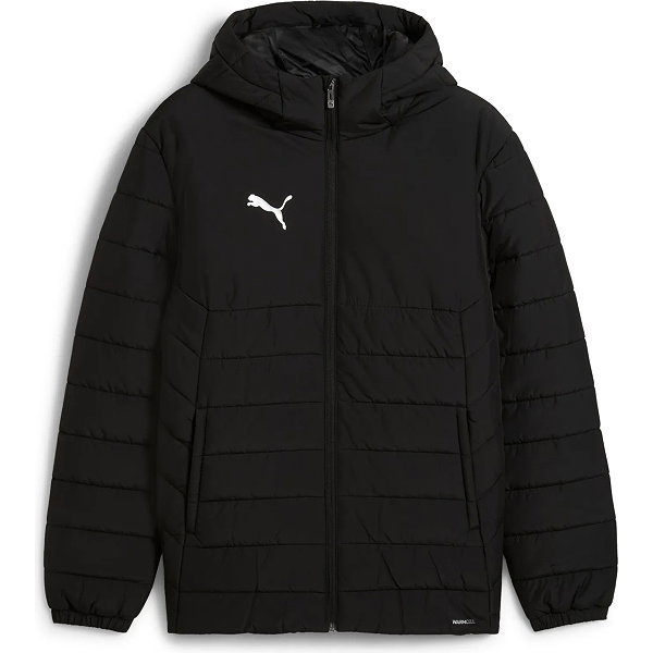 Puma Teamadditions Steppjacke Kinder - Schwarz