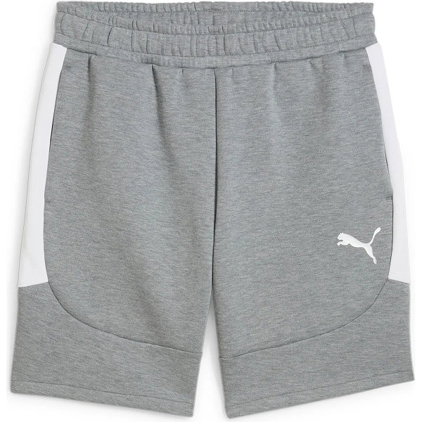 Puma Teamevostripe Short Sweat Hommes - Gris