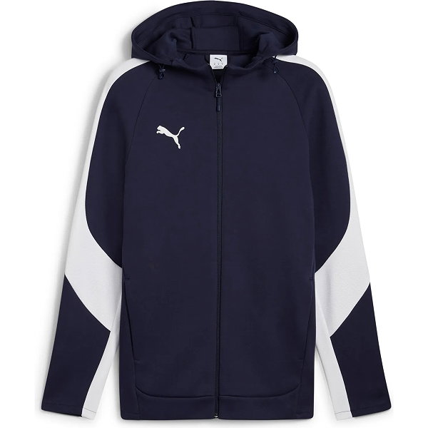 Puma Teamevostripe Veste Capuche Hommes - Marine