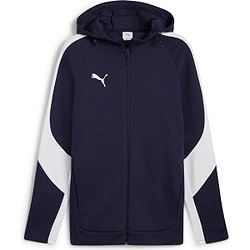 Puma Teamevostripe Veste Capuche Hommes - Marine