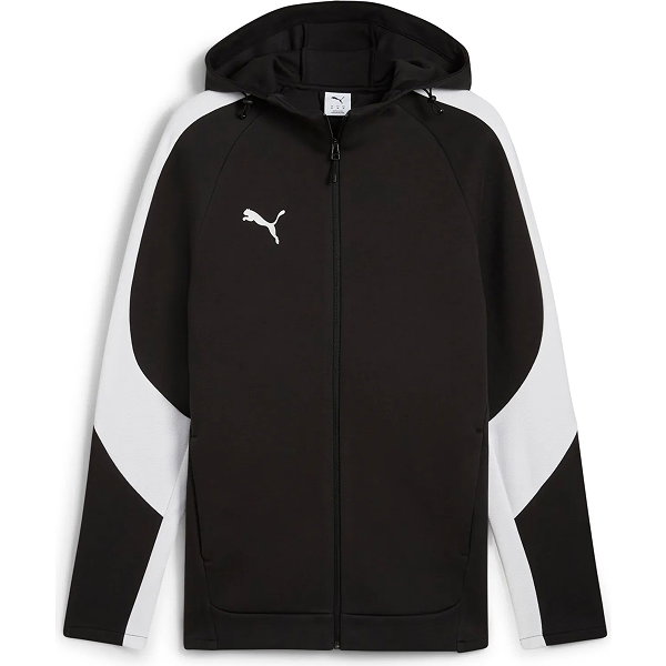 Puma Teamevostripe Veste Capuche Hommes - Noir