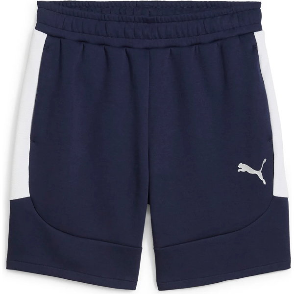 Puma Teamevostripe Short Sweat Hommes - Marine