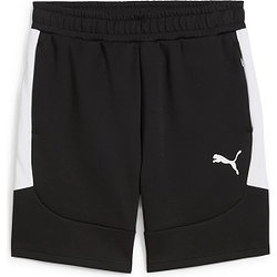Puma Teamevostripe Sweatshorts Herren - Schwarz
