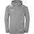 Kempa Ambition 28 Sweat À Capuche Hommes - Gris Foncé Mélange / Blanc
