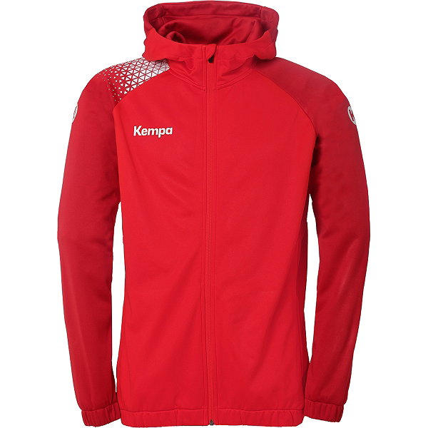 Kempa Ambition 28 Sweat À Capuche Enfants - Rouge / Rouge Chili