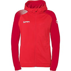 Kempa Ambition 28 Hoodie Damen - Rot / Chili Rot