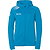 Kempa Ambition 28 Hoodie Dames - Kempa Blauw / Wit