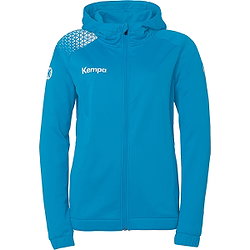 Kempa Ambition 28 Sweat À Capuche Femmes - Bleu Kempa / Blanc
