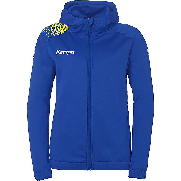 Kempa Ambition 28 Hoodie Dames - Royal / Lime Yellow