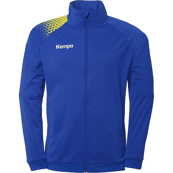 Kempa Ambition 28 Veste D'entraînement Polyester Hommes - Royal / Lime Yellow