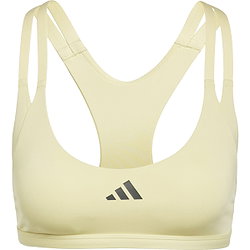 Adidas Aeroimpact Luxe Training Light-Support Brassière De Sport Femmes - Jaune