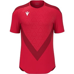 Macron Thunder Wisp Maillot Manches Courtes Hommes - Rouge