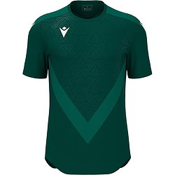 Macron Thunder Wisp Maillot Manches Courtes Hommes - Bottle Green