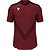 Macron Thunder Wisp Maillot Manches Courtes Hommes - Bordeaux