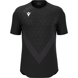 Macron Thunder Wisp Trikot Kurzarm Kinder - Schwarz