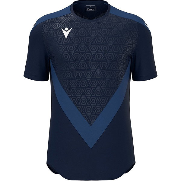 Macron Thunder Wisp Maillot Manches Courtes Enfants - Marine