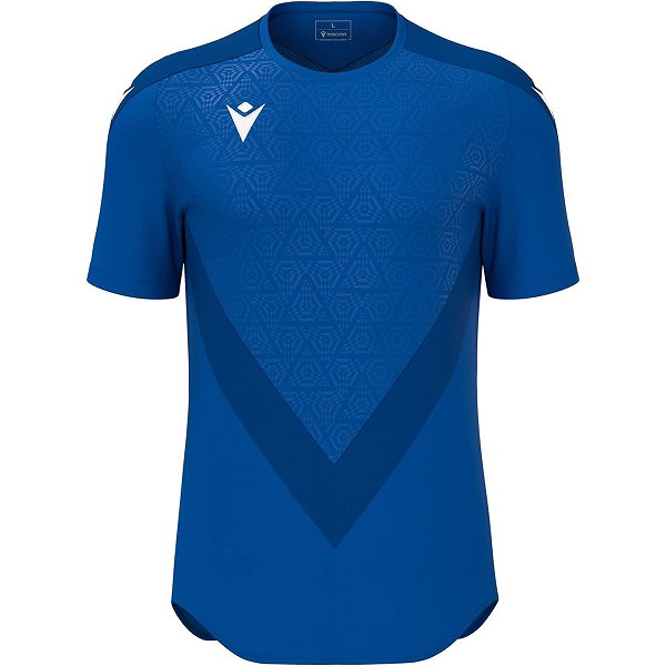 Macron Thunder Wisp Shirt Korte Mouw Kinderen - Royal