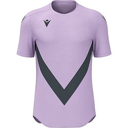 Macron Thunder Wisp Trikot Kurzarm Kinder - Lila / Anthrazit