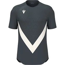 Macron Thunder Wisp Trikot Kurzarm Kinder - Anthrazit / Off White