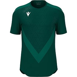 Macron Thunder Wisp Maillot Manches Courtes Enfants - Bottle Green