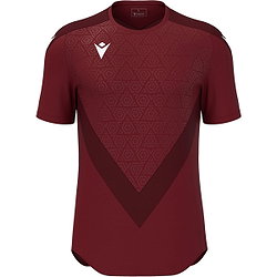 Macron Thunder Wisp Maillot Manches Courtes Enfants - Bordeaux