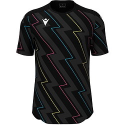 Vorschau: Macron Thunder Wisp Trikot Kurzarm Kinder - Schwarz / Multicolor