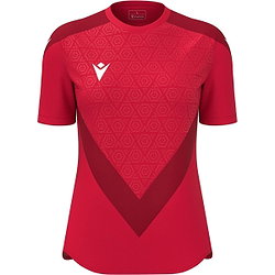 Macron Thunder Dryad Maillot Manches Courtes Femmes - Rouge