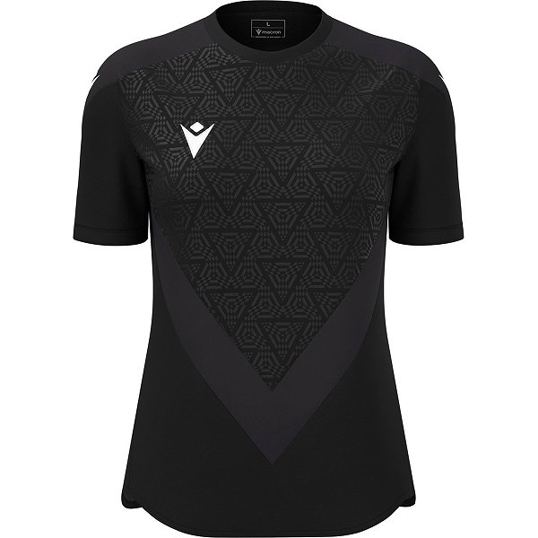 Macron Thunder Dryad Shirt Korte Mouw Dames - Zwart
