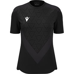 Macron Thunder Dryad Trikot Kurzarm Damen - Schwarz