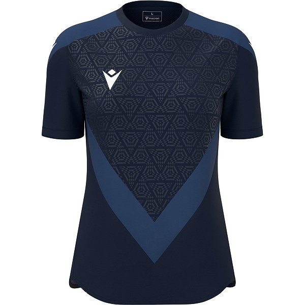 Macron Thunder Dryad Shirt Korte Mouw Dames - Marine