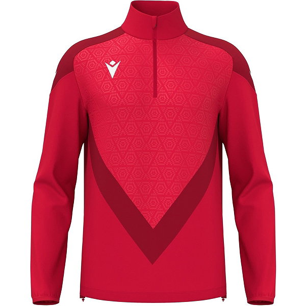 Macron Thunder Anduin Ziptop Herren - Rot